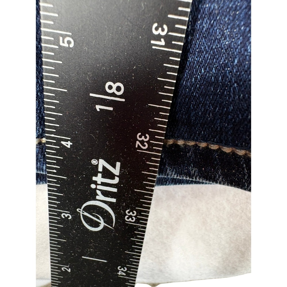 BKE Parker‎ Universal Fit Flare Jeans Womens 31x35 Blue Denim Cotton High Rise - Picture 6 of 7